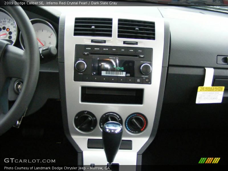 Inferno Red Crystal Pearl / Dark Slate Gray 2009 Dodge Caliber SE