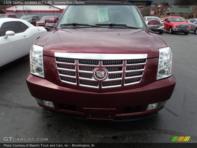 Sonoma Red / Ebony 2008 Cadillac Escalade EXT AWD