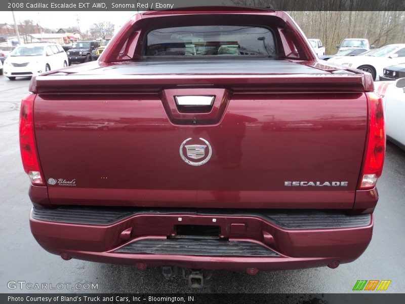 Sonoma Red / Ebony 2008 Cadillac Escalade EXT AWD