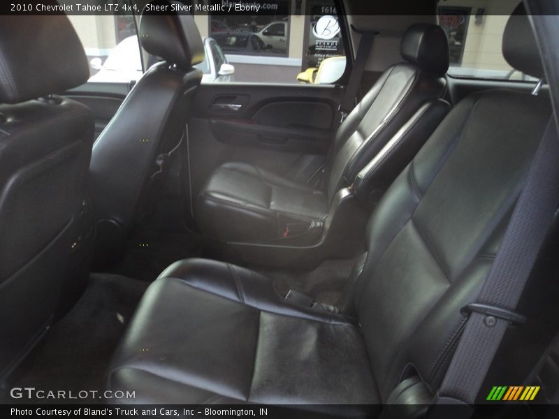Sheer Silver Metallic / Ebony 2010 Chevrolet Tahoe LTZ 4x4