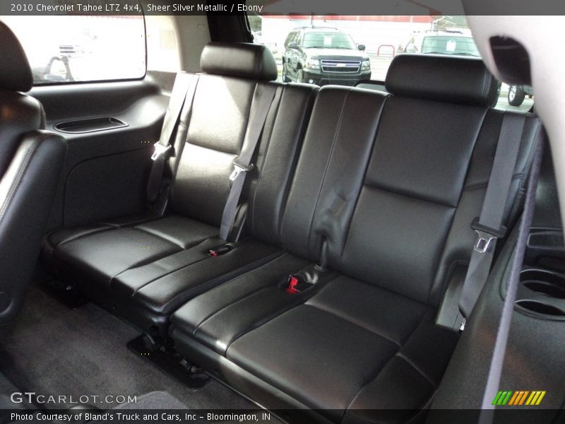 Sheer Silver Metallic / Ebony 2010 Chevrolet Tahoe LTZ 4x4