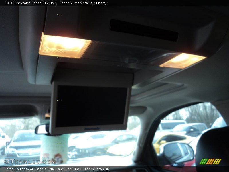 Sheer Silver Metallic / Ebony 2010 Chevrolet Tahoe LTZ 4x4