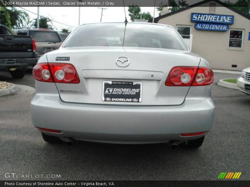 Glacier Silver Metallic / Gray 2004 Mazda MAZDA6 i Sedan