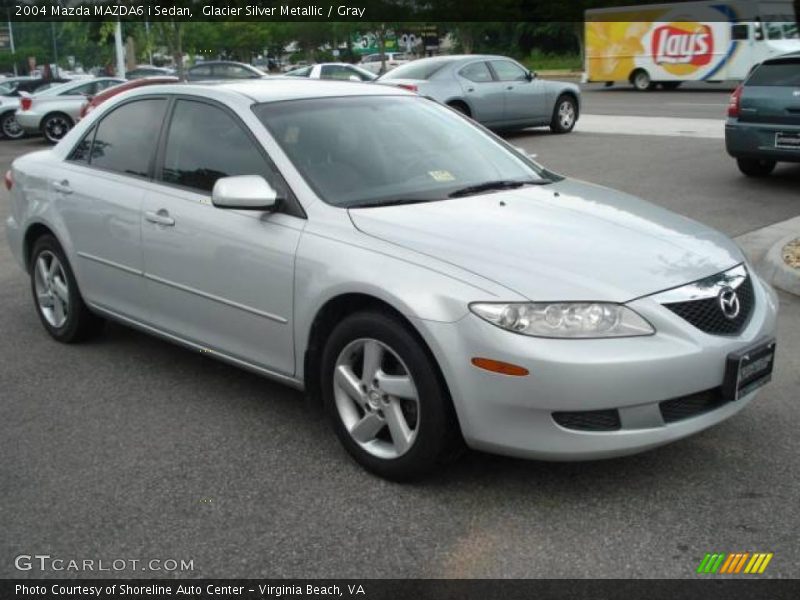 Glacier Silver Metallic / Gray 2004 Mazda MAZDA6 i Sedan