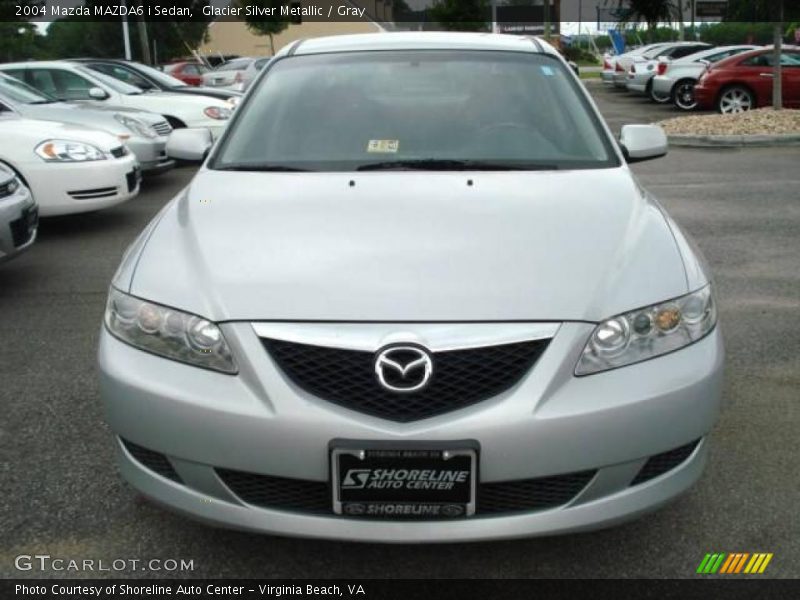 Glacier Silver Metallic / Gray 2004 Mazda MAZDA6 i Sedan