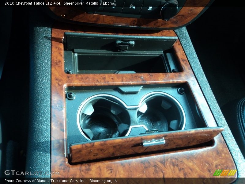 Sheer Silver Metallic / Ebony 2010 Chevrolet Tahoe LTZ 4x4