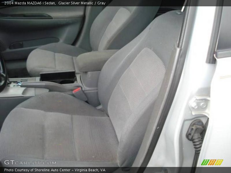 Glacier Silver Metallic / Gray 2004 Mazda MAZDA6 i Sedan