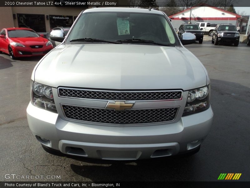Sheer Silver Metallic / Ebony 2010 Chevrolet Tahoe LTZ 4x4