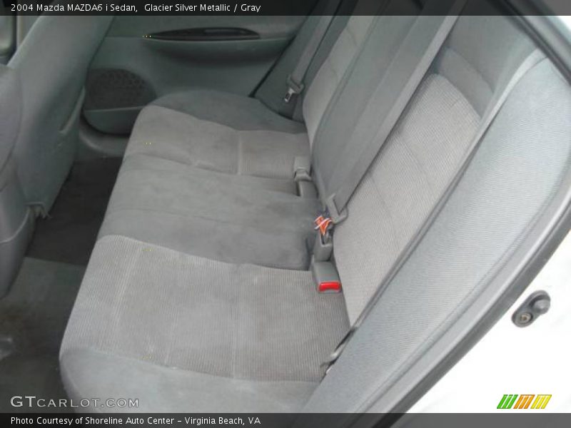 Glacier Silver Metallic / Gray 2004 Mazda MAZDA6 i Sedan