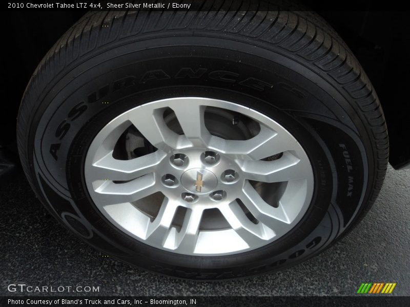 Sheer Silver Metallic / Ebony 2010 Chevrolet Tahoe LTZ 4x4
