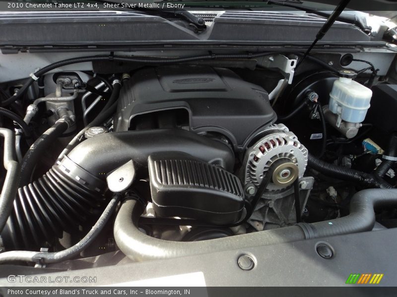Sheer Silver Metallic / Ebony 2010 Chevrolet Tahoe LTZ 4x4