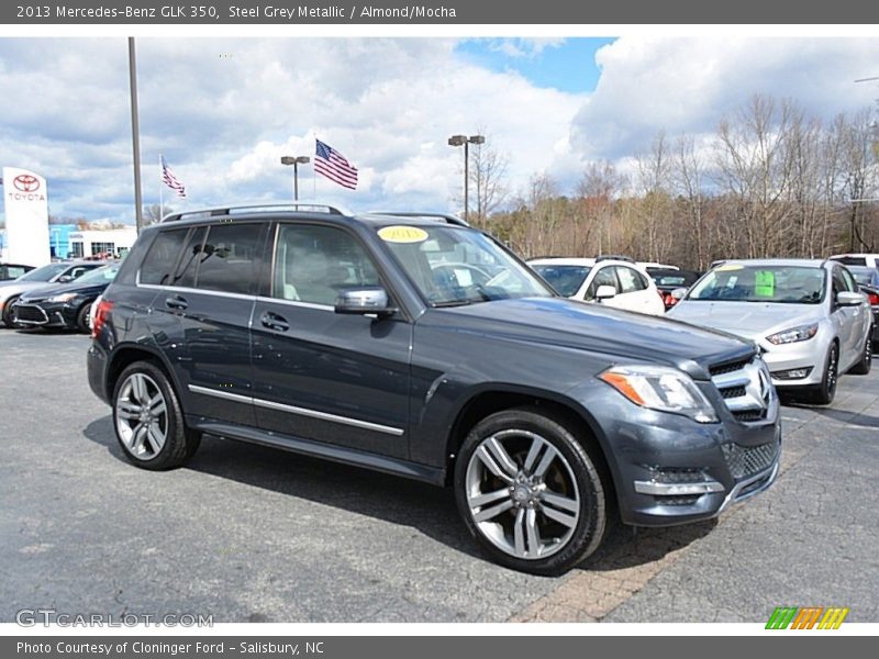 Steel Grey Metallic / Almond/Mocha 2013 Mercedes-Benz GLK 350