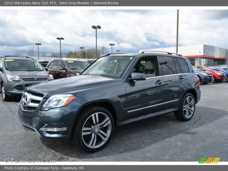 Steel Grey Metallic / Almond/Mocha 2013 Mercedes-Benz GLK 350