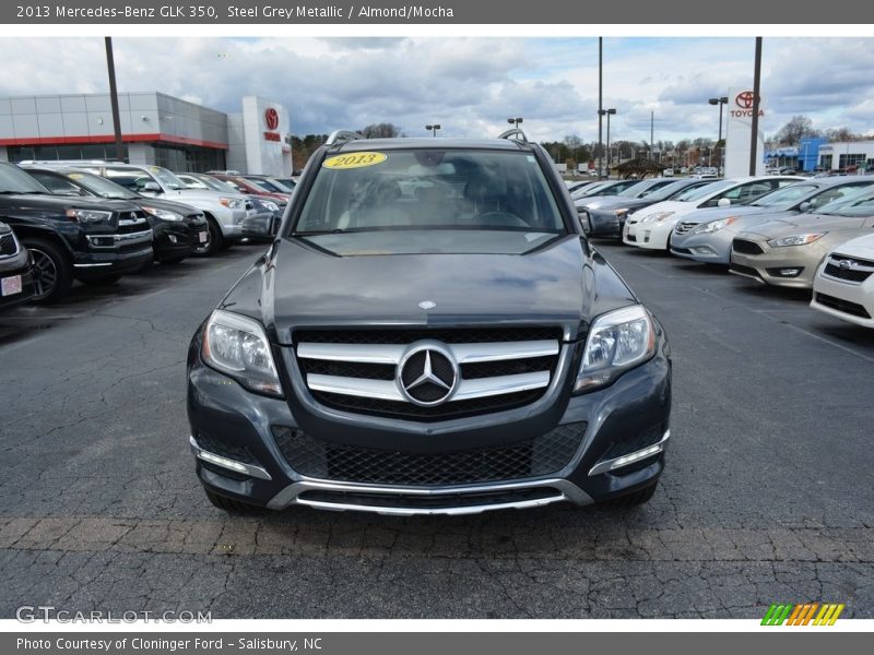 Steel Grey Metallic / Almond/Mocha 2013 Mercedes-Benz GLK 350