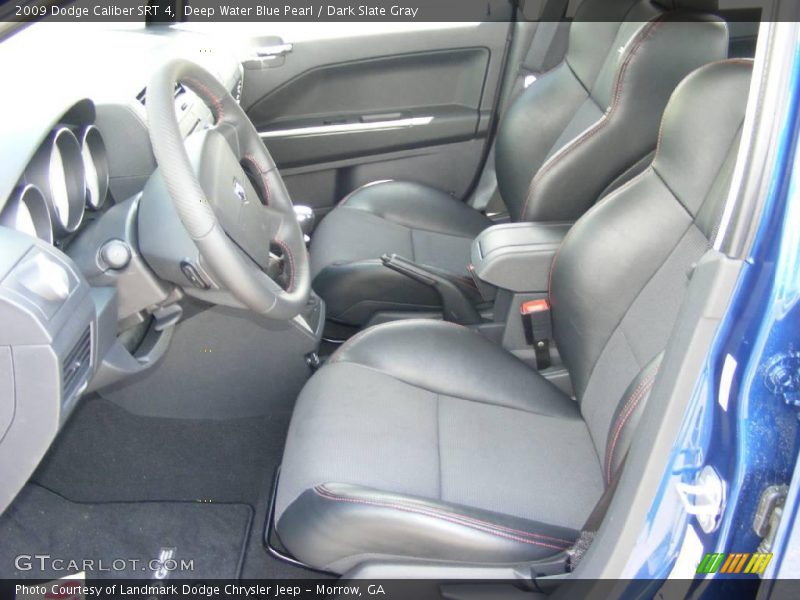 Deep Water Blue Pearl / Dark Slate Gray 2009 Dodge Caliber SRT 4