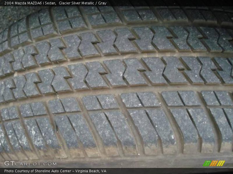 Glacier Silver Metallic / Gray 2004 Mazda MAZDA6 i Sedan