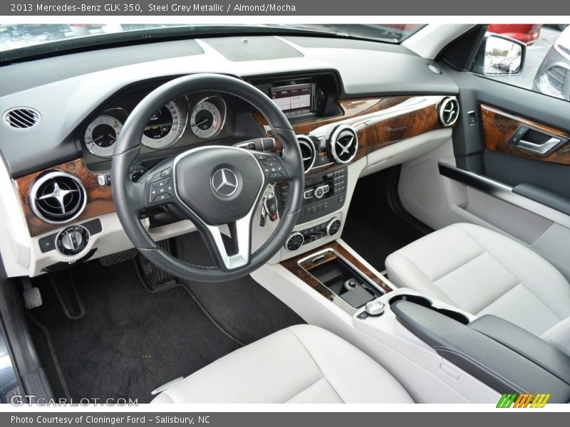 Steel Grey Metallic / Almond/Mocha 2013 Mercedes-Benz GLK 350