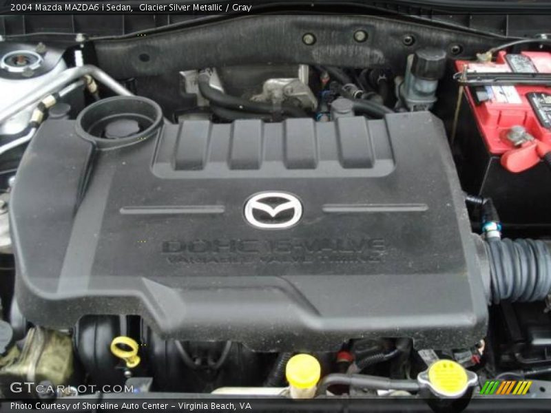 Glacier Silver Metallic / Gray 2004 Mazda MAZDA6 i Sedan