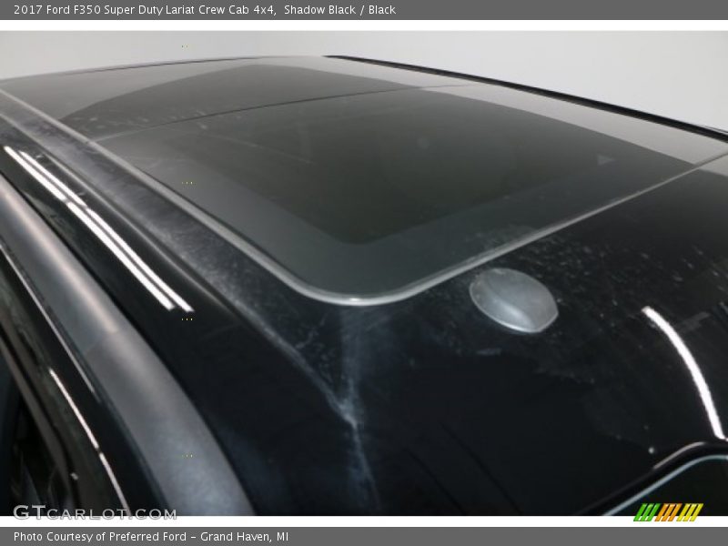 Shadow Black / Black 2017 Ford F350 Super Duty Lariat Crew Cab 4x4