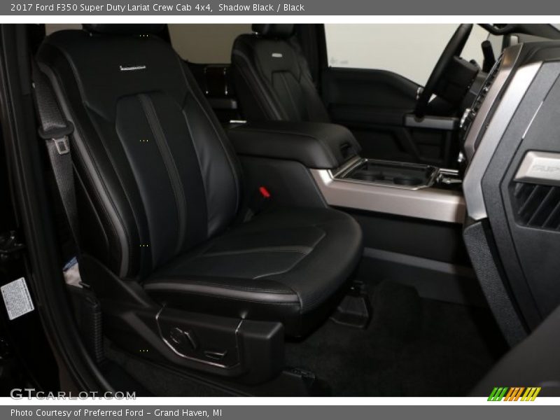 Shadow Black / Black 2017 Ford F350 Super Duty Lariat Crew Cab 4x4