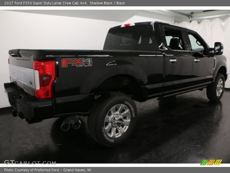 Shadow Black / Black 2017 Ford F350 Super Duty Lariat Crew Cab 4x4
