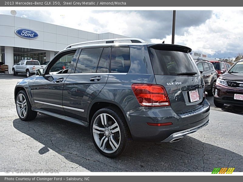 Steel Grey Metallic / Almond/Mocha 2013 Mercedes-Benz GLK 350