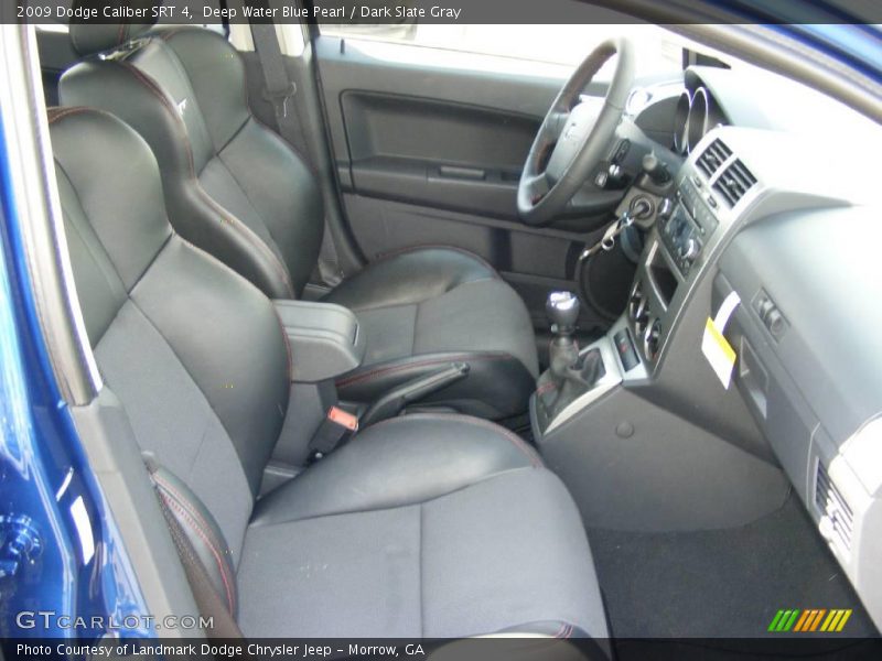Deep Water Blue Pearl / Dark Slate Gray 2009 Dodge Caliber SRT 4