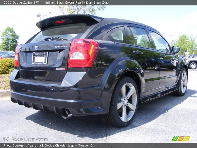 Brilliant Black Crystal Pearl / Dark Slate Gray 2009 Dodge Caliber SRT 4