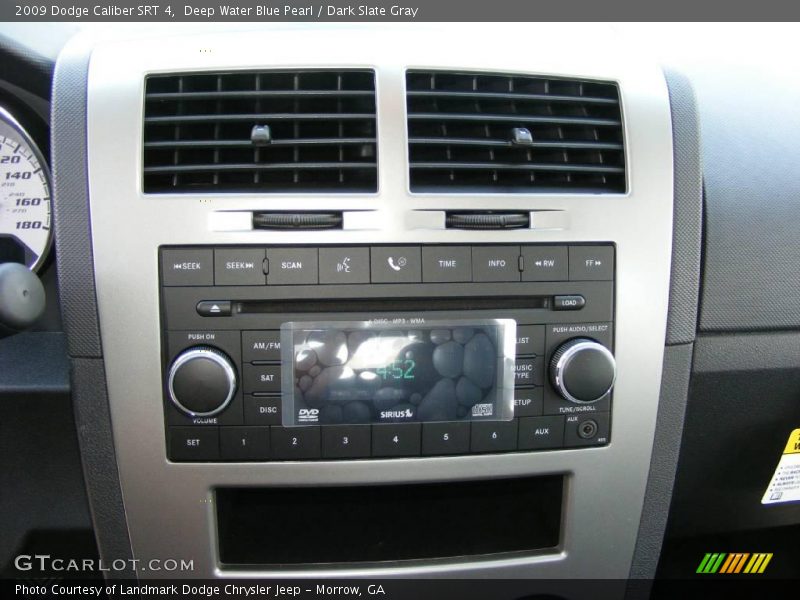 Deep Water Blue Pearl / Dark Slate Gray 2009 Dodge Caliber SRT 4