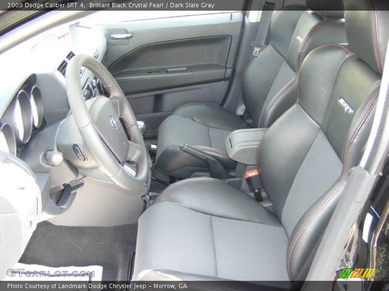 Brilliant Black Crystal Pearl / Dark Slate Gray 2009 Dodge Caliber SRT 4