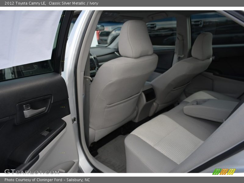 Classic Silver Metallic / Ivory 2012 Toyota Camry LE