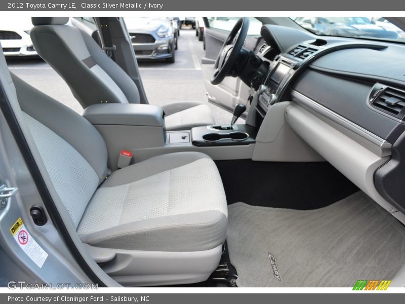 Classic Silver Metallic / Ivory 2012 Toyota Camry LE