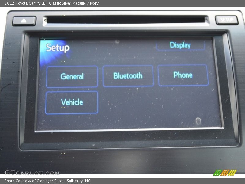 Classic Silver Metallic / Ivory 2012 Toyota Camry LE