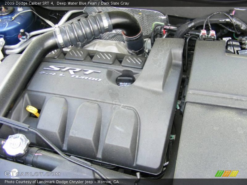 Deep Water Blue Pearl / Dark Slate Gray 2009 Dodge Caliber SRT 4