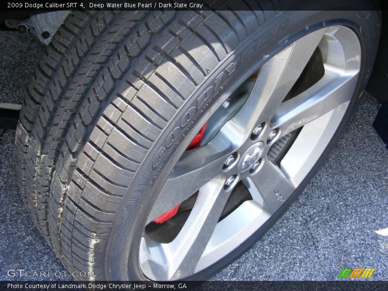 Deep Water Blue Pearl / Dark Slate Gray 2009 Dodge Caliber SRT 4
