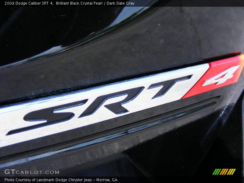 Brilliant Black Crystal Pearl / Dark Slate Gray 2009 Dodge Caliber SRT 4