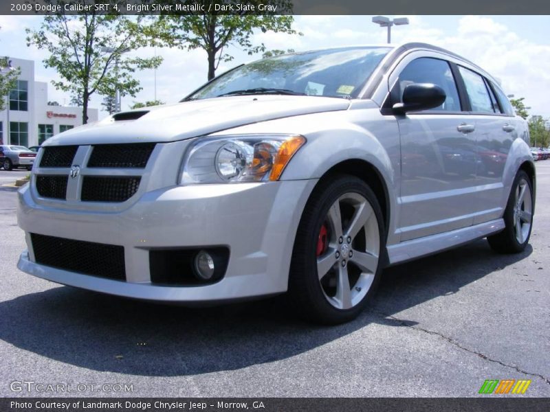 Bright Silver Metallic / Dark Slate Gray 2009 Dodge Caliber SRT 4