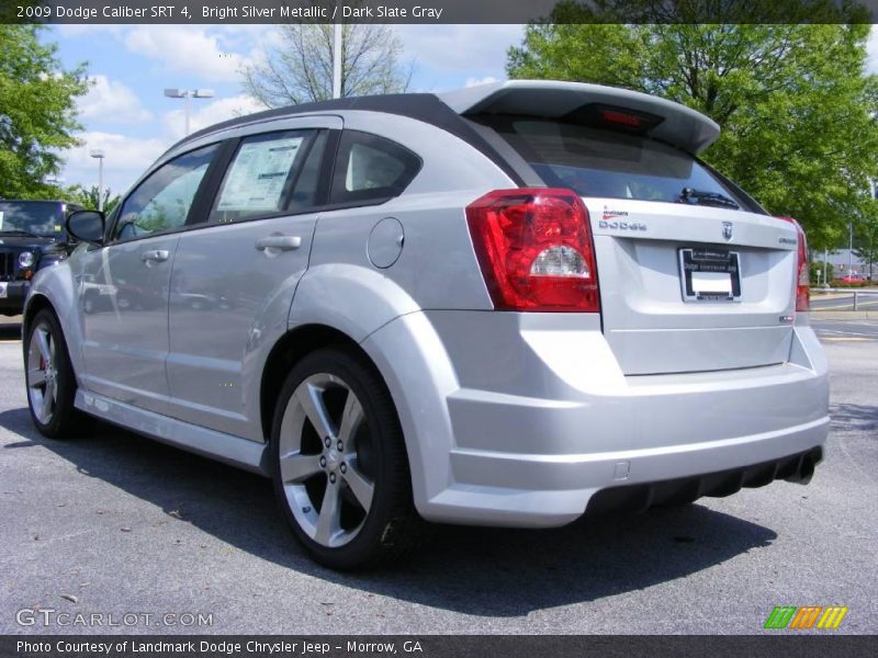 Bright Silver Metallic / Dark Slate Gray 2009 Dodge Caliber SRT 4