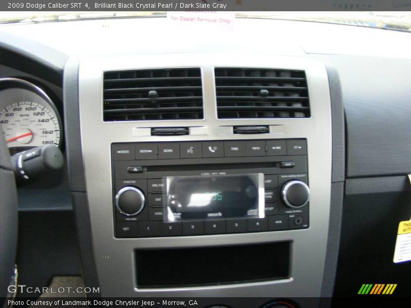 Brilliant Black Crystal Pearl / Dark Slate Gray 2009 Dodge Caliber SRT 4