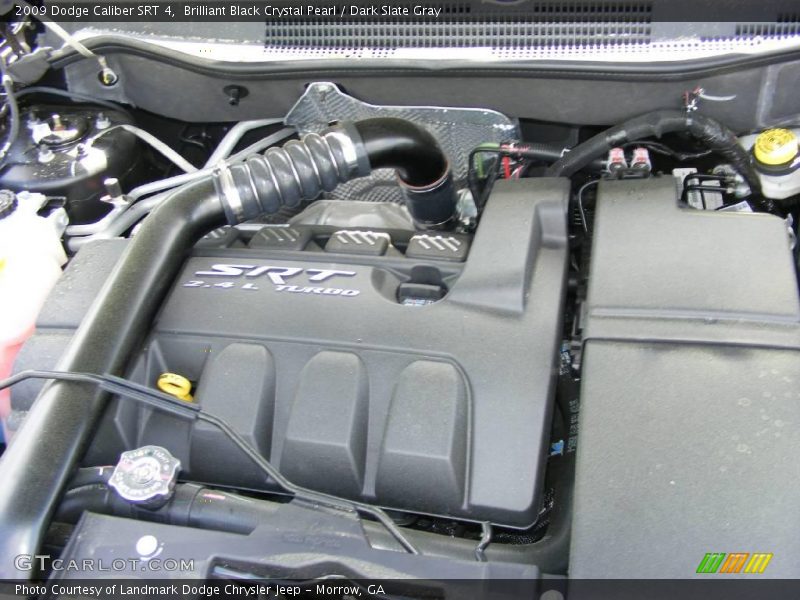 Brilliant Black Crystal Pearl / Dark Slate Gray 2009 Dodge Caliber SRT 4