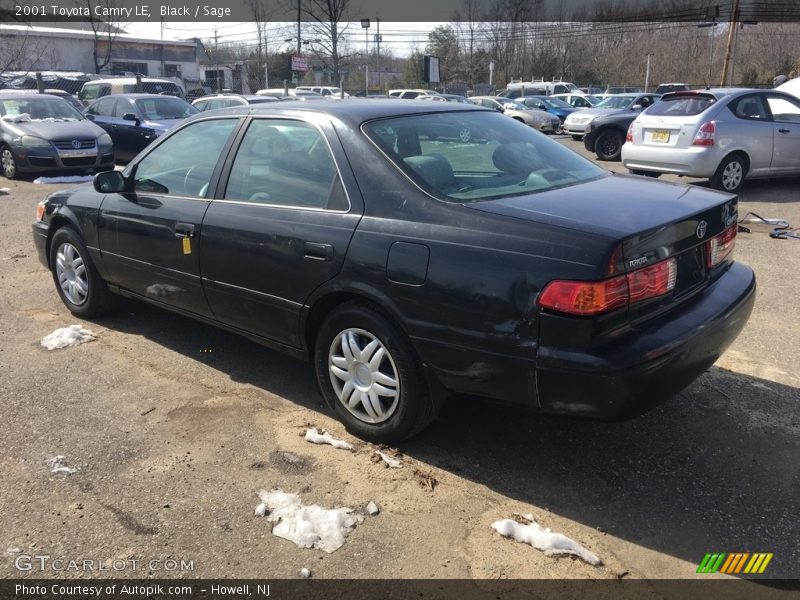 Black / Sage 2001 Toyota Camry LE