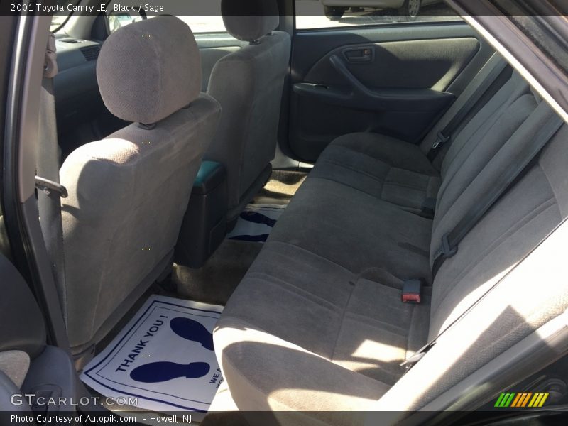 Black / Sage 2001 Toyota Camry LE