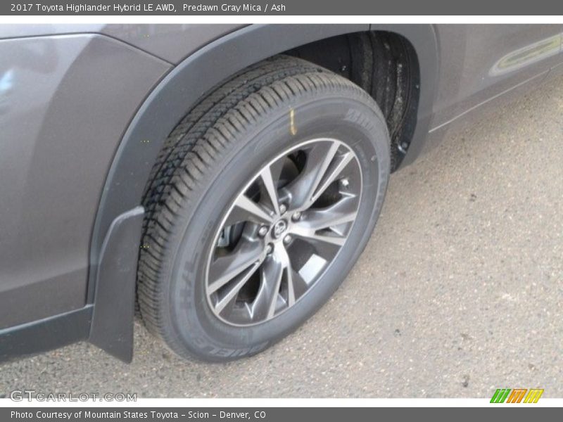  2017 Highlander Hybrid LE AWD Wheel