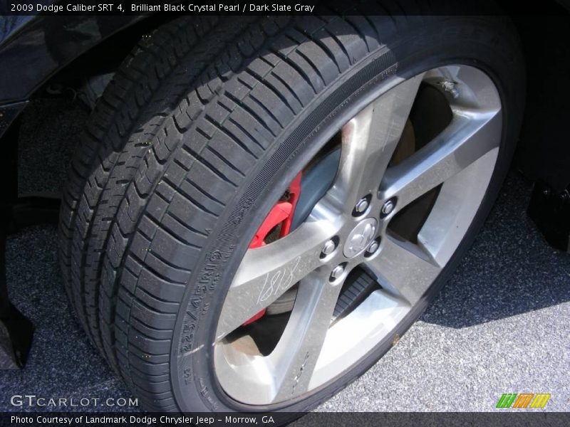 Brilliant Black Crystal Pearl / Dark Slate Gray 2009 Dodge Caliber SRT 4