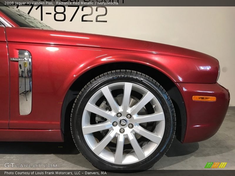 Radiance Red Metallic / Ivory/Mocha 2008 Jaguar XJ Vanden Plas