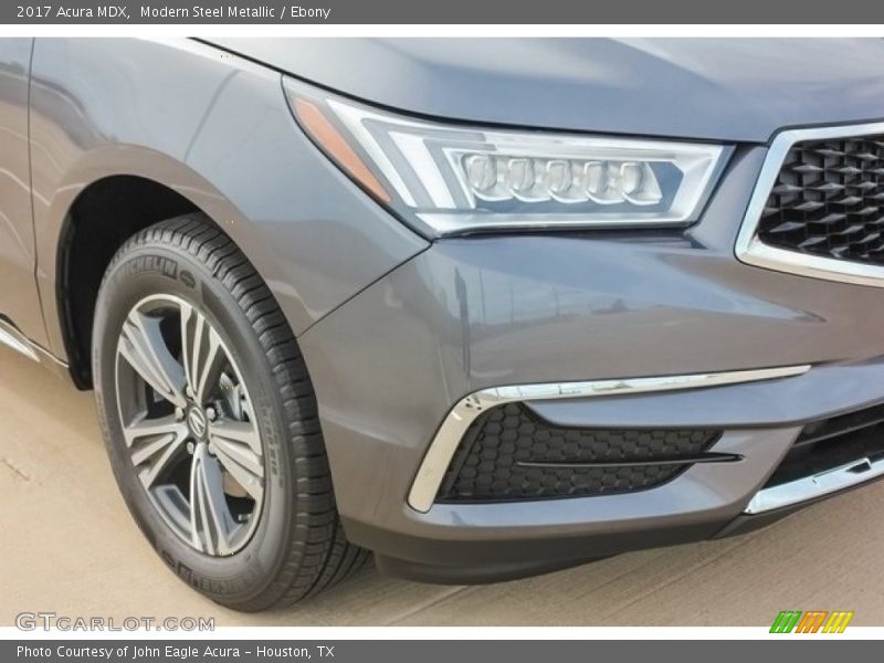 Modern Steel Metallic / Ebony 2017 Acura MDX