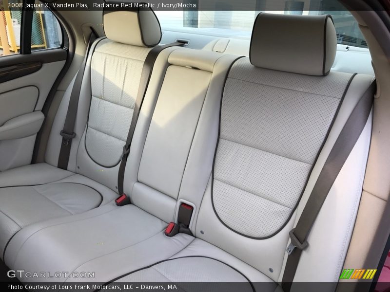 Radiance Red Metallic / Ivory/Mocha 2008 Jaguar XJ Vanden Plas