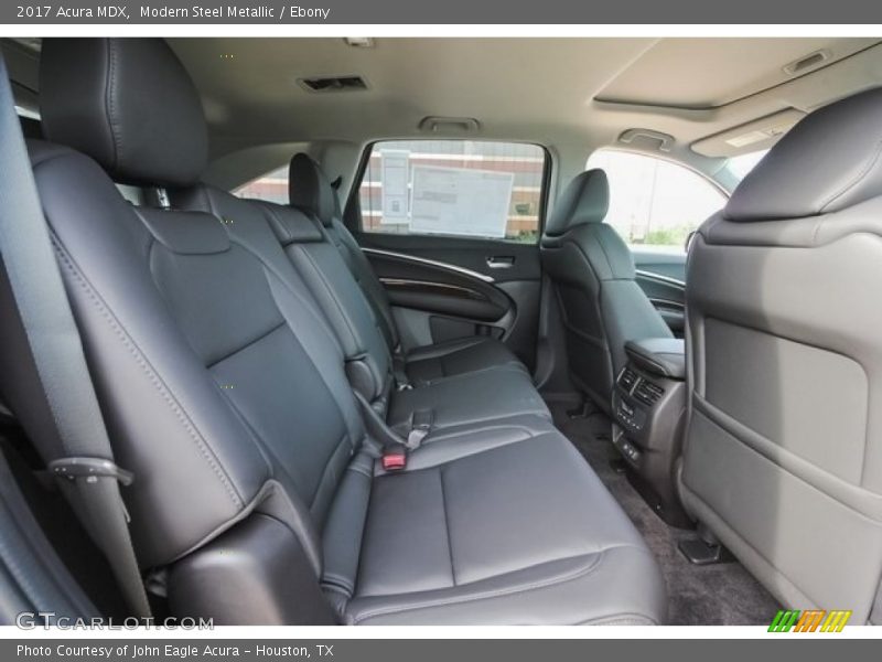 Modern Steel Metallic / Ebony 2017 Acura MDX