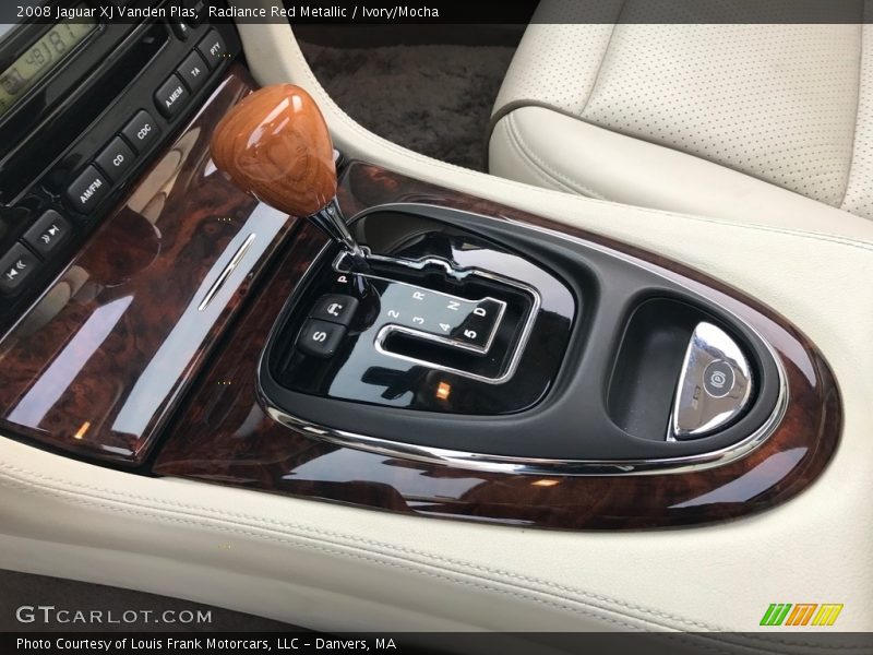 Radiance Red Metallic / Ivory/Mocha 2008 Jaguar XJ Vanden Plas