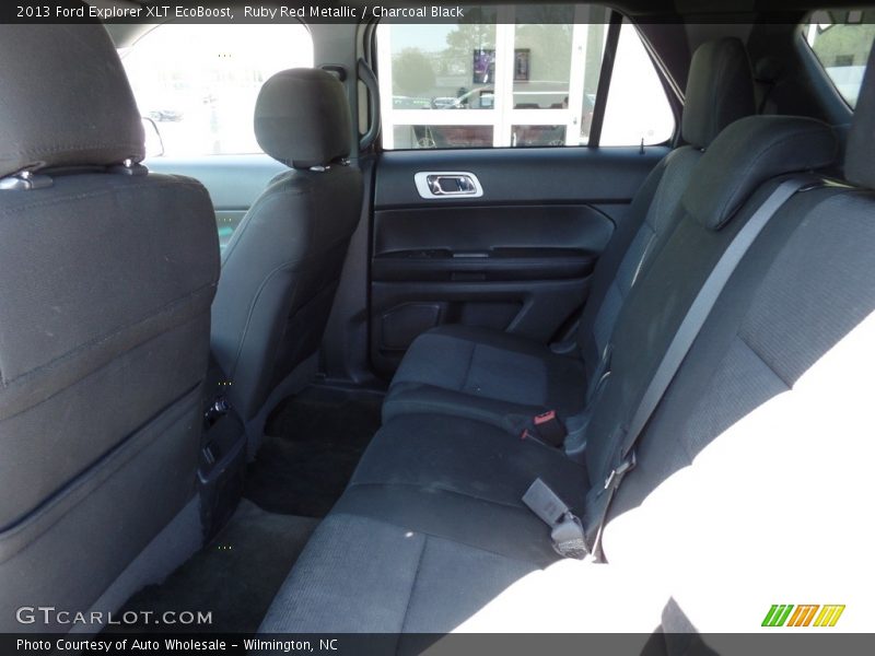 Ruby Red Metallic / Charcoal Black 2013 Ford Explorer XLT EcoBoost
